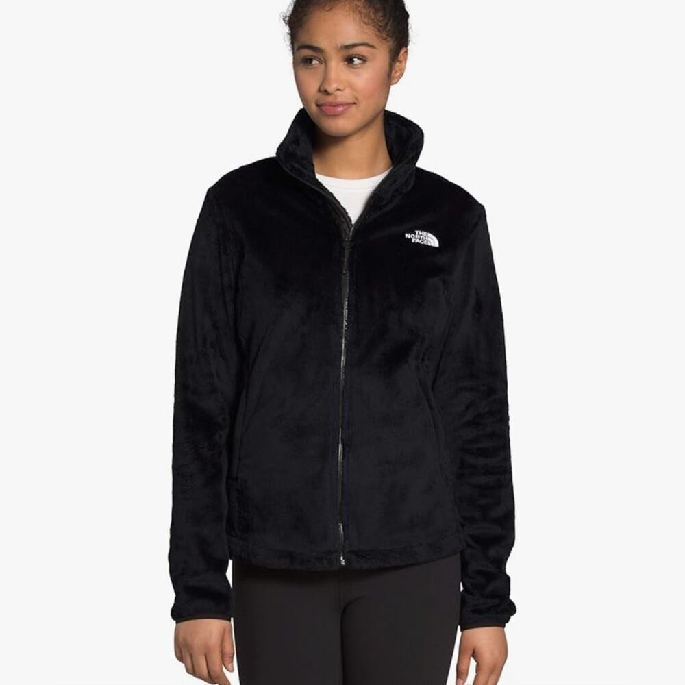North Face Black Osito Zip Jacket
